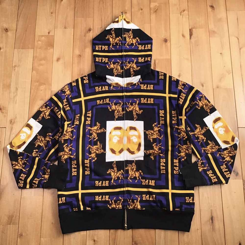 Bape BAPE DOUBLE APE HEAD RELAXED FIT FULL ZIP HO… - image 1