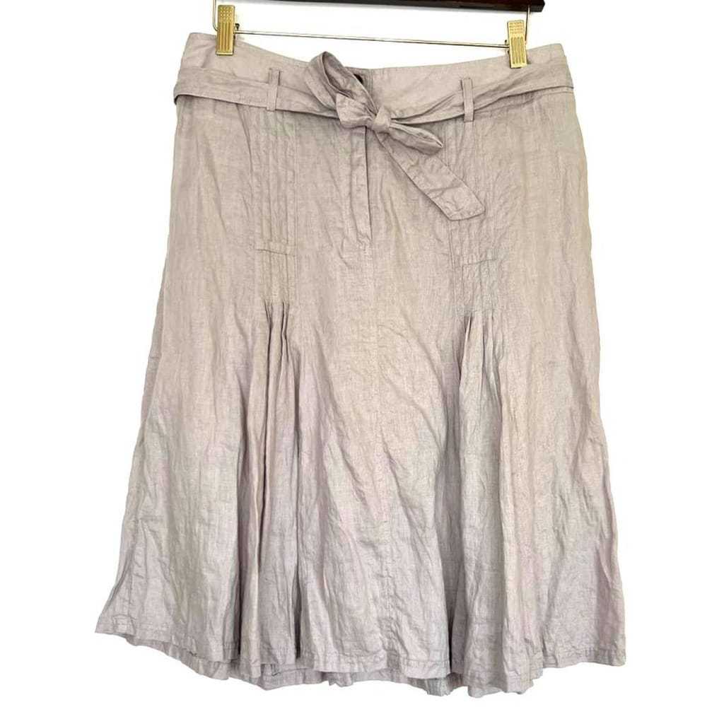 Gerard Darel Linen mid-length skirt - image 12