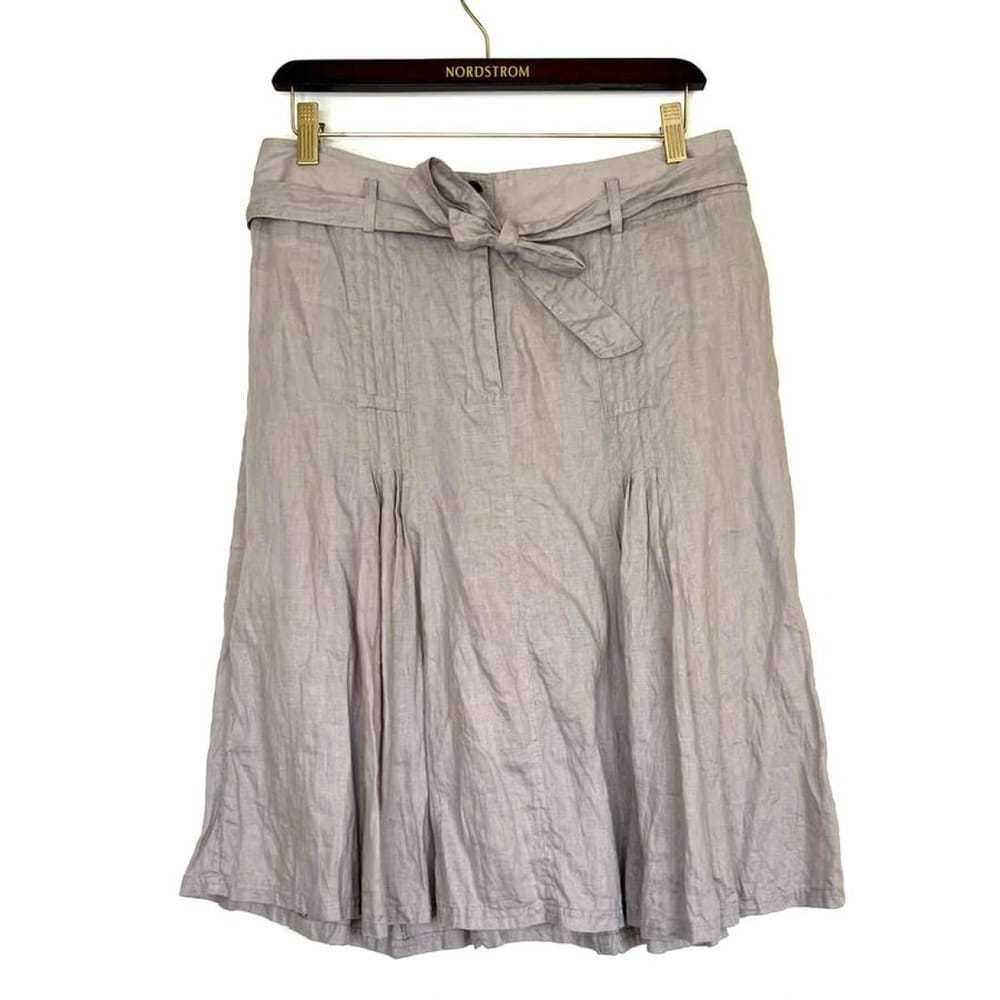 Gerard Darel Linen mid-length skirt - image 4