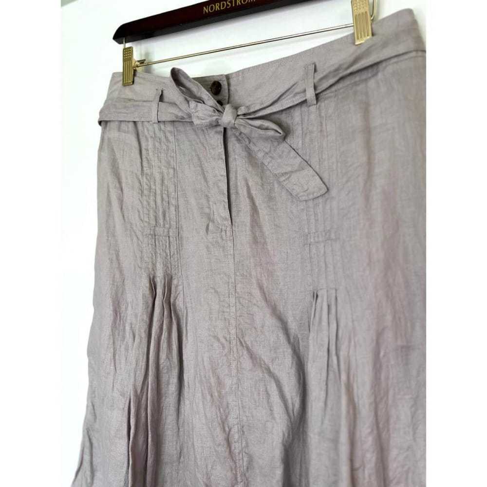 Gerard Darel Linen mid-length skirt - image 7