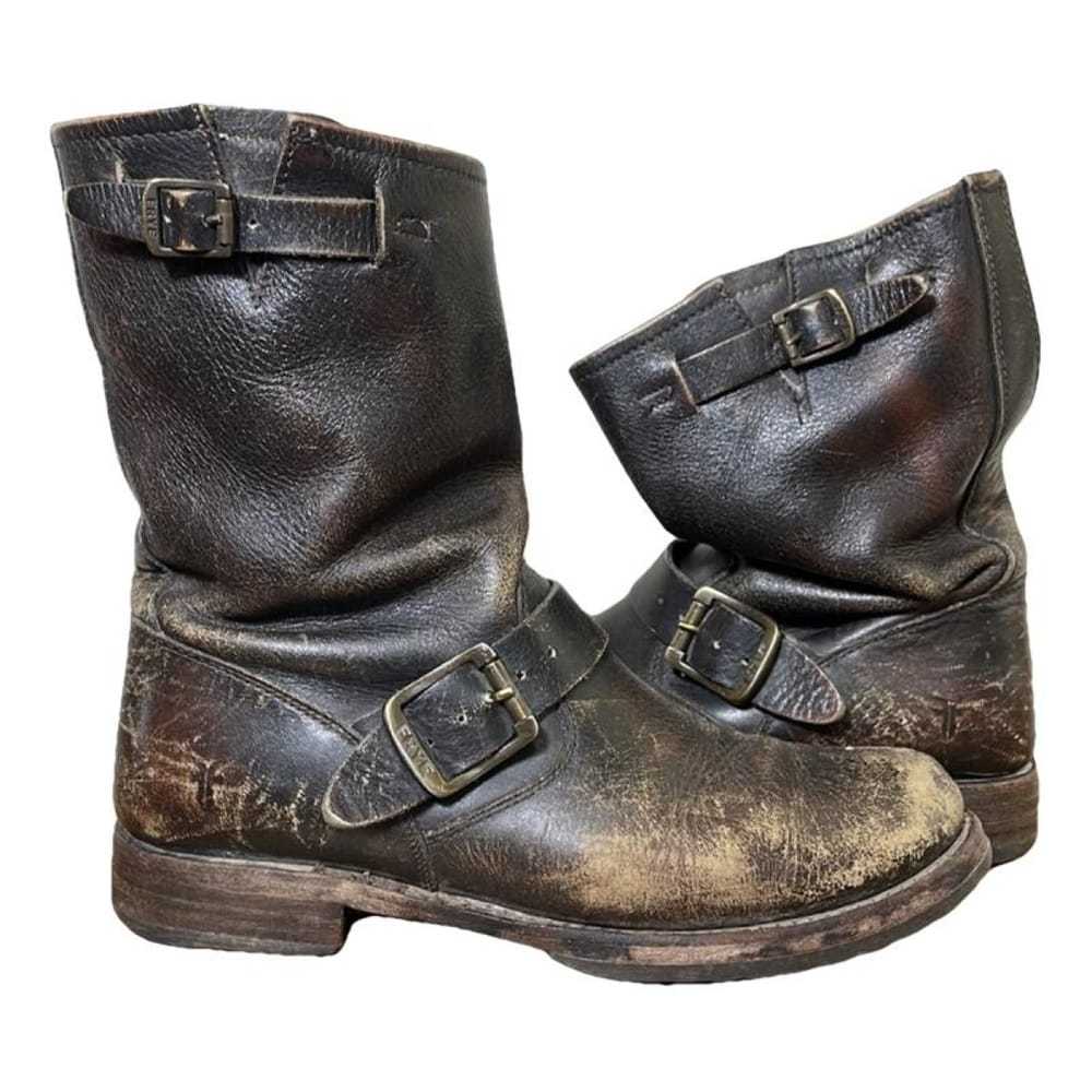 Frye Leather biker boots - Gem