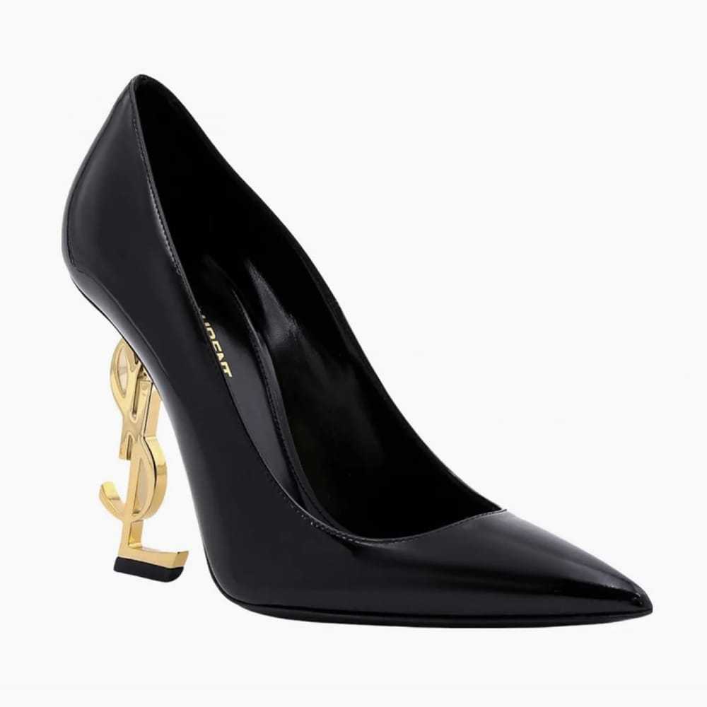 Saint Laurent Opyum leather heels - image 2