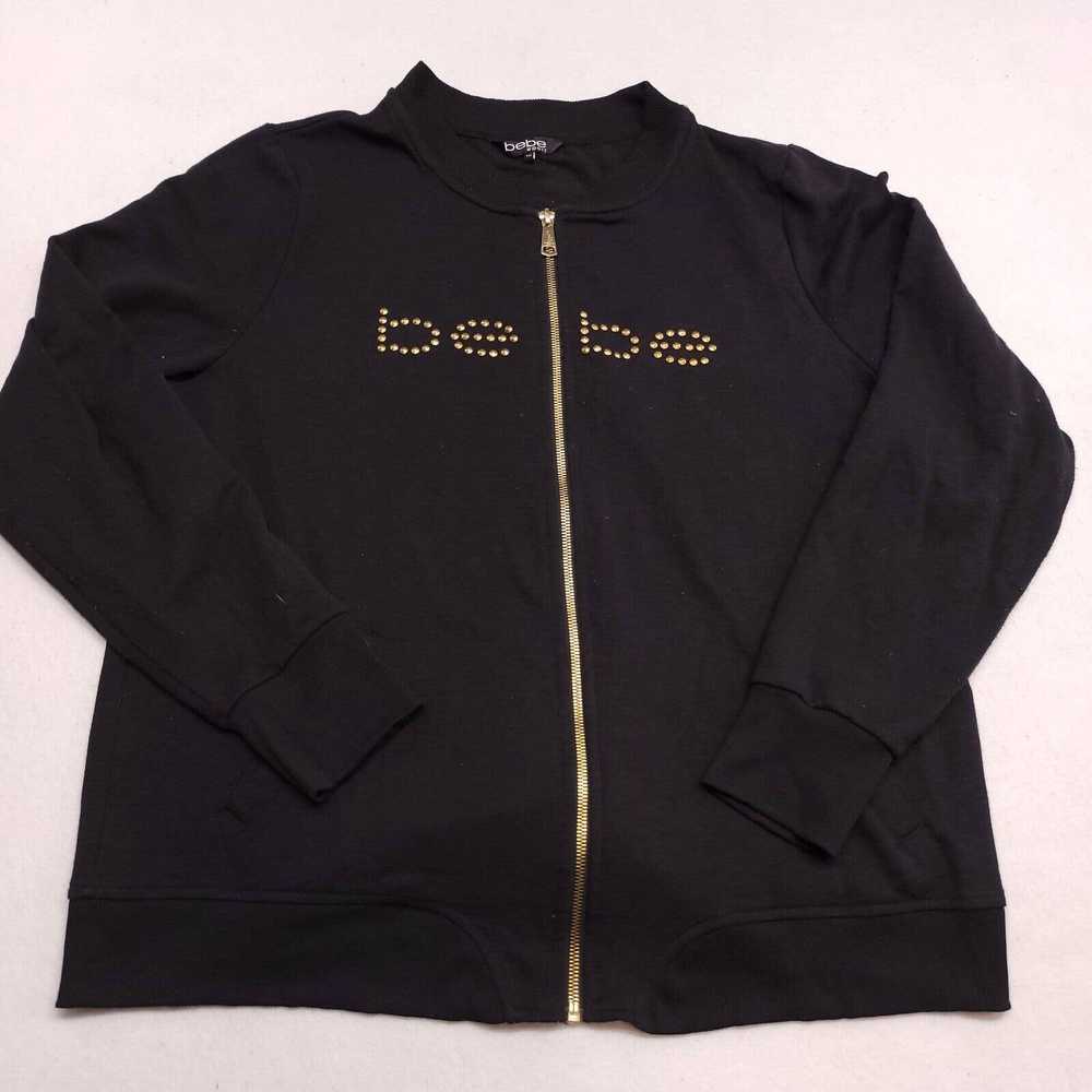 Bebe Bebe Sport Zip Up Casual Jacket Womens Size … - image 2