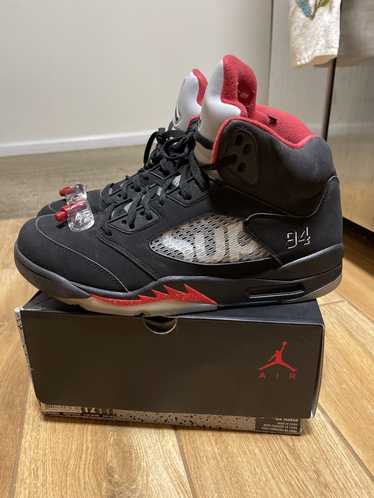 Jordan Brand × Supreme Jordan 5 x Supreme “Black” - image 1