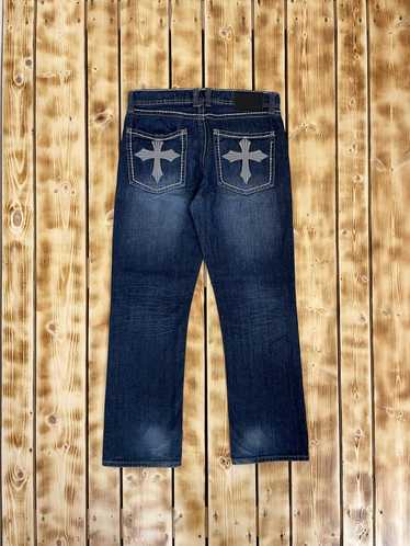 Affliction × Black × Japanese Brand Y2K Jeans BLA… - image 1