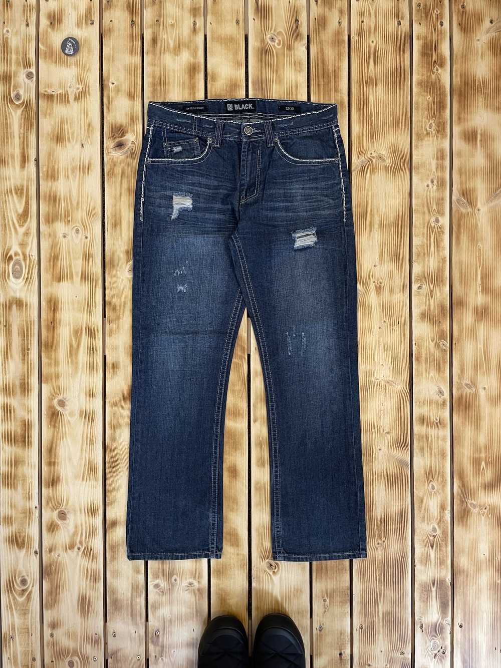 Affliction × Black × Japanese Brand Y2K Jeans BLA… - image 2