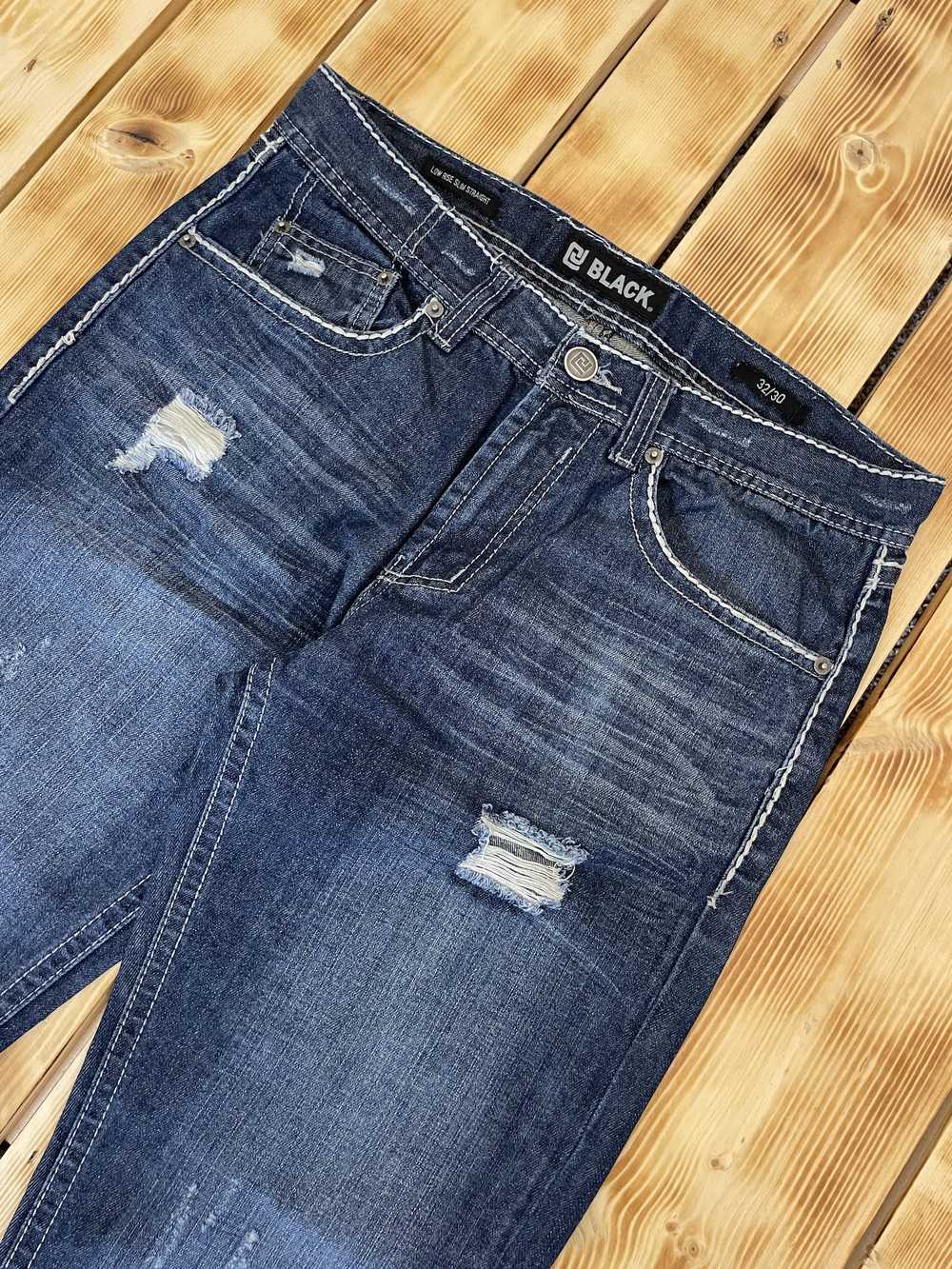 Affliction × Black × Japanese Brand Y2K Jeans BLA… - image 3