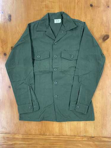 Vintage US Army 70s VTG Military Woodland Camo Camouf… - Gem