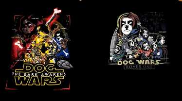 Big Dogs BIG DOGS DOG WARS/STAR WARS Shirts - image 1