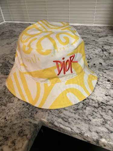 Dior And Shawn Bucket Hat Green/White