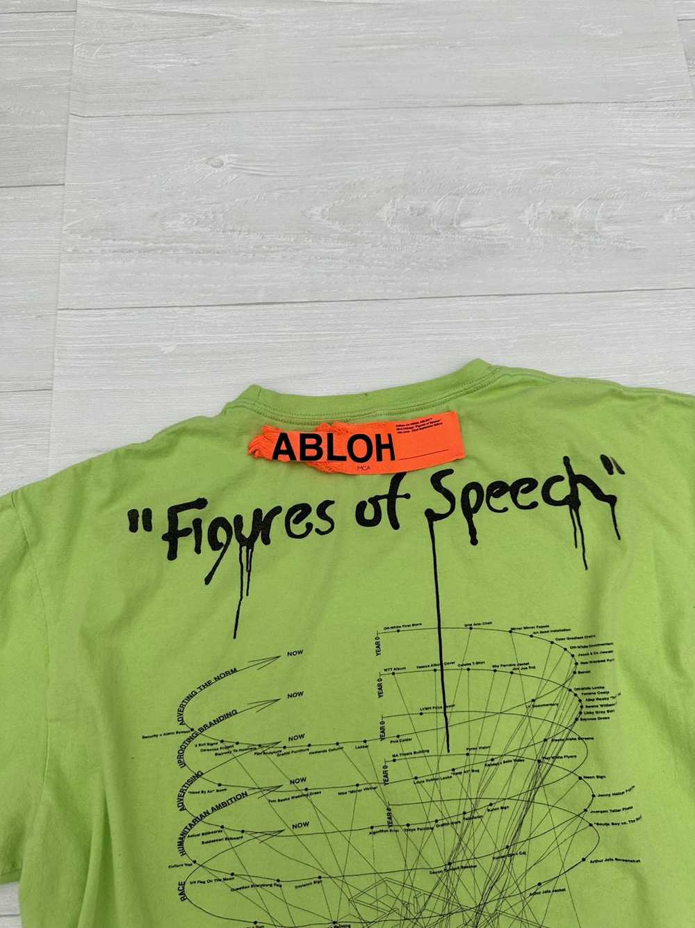 Virgil Abloh Virgil Abloh Crumble "FOS" Neon Gree… - image 3