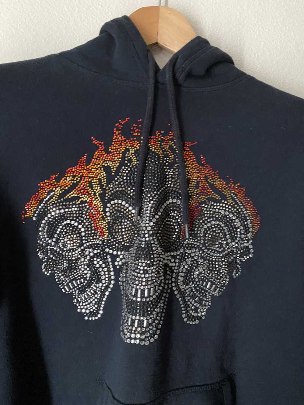 Other CUSTOM Navy Blue Rhinestone Streetwear Men'… - image 3