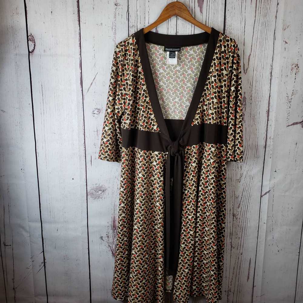 Frank Lyman Frank Lyman Vintage Wrap Dress Womens… - image 2