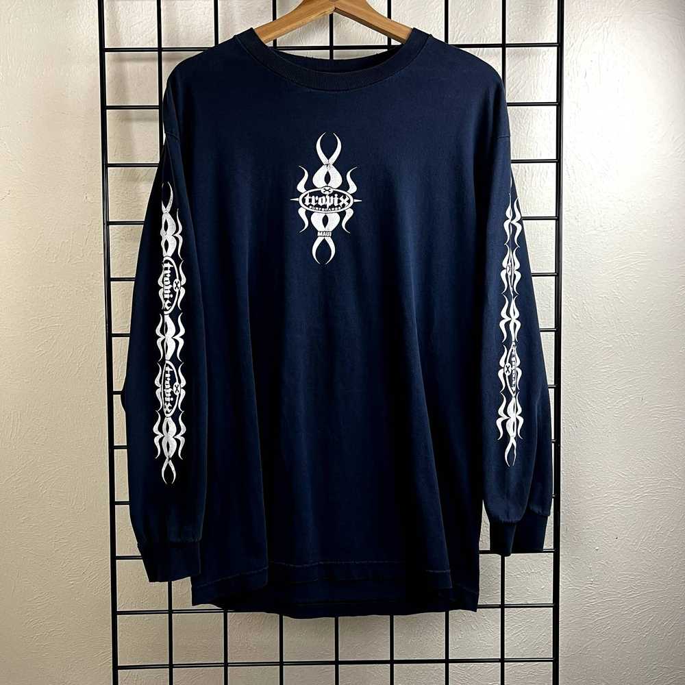 Vintage Y2K Tropix Surfboards Maui Long Sleeve - image 1