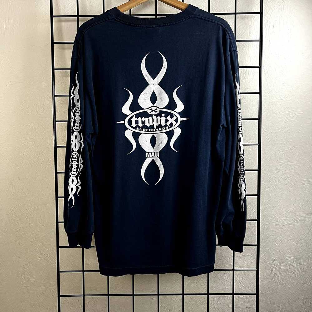 Vintage Y2K Tropix Surfboards Maui Long Sleeve - image 4