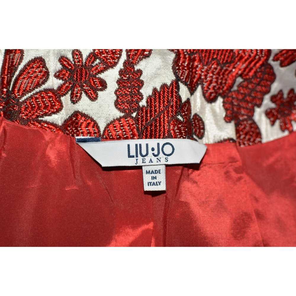 Liu-Jo Liu Jo Jeans Red Floral Women's Blazer siz… - image 4