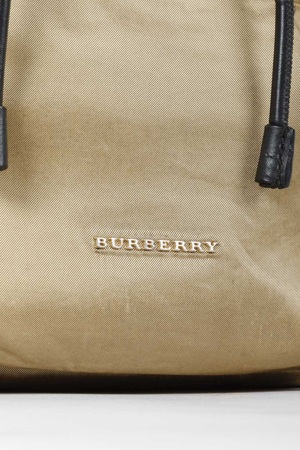 Burberry Burberry Gold/Black Nylon Rucksack - image 6