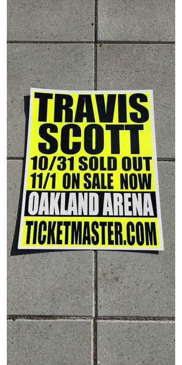 Other Travis Scott Circus Maximus tour poster Oakl