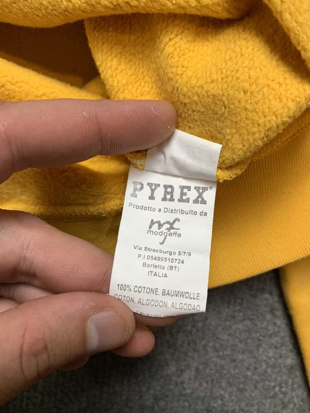 Pyrex Vision Pyrex yellow sweatshirt - image 6