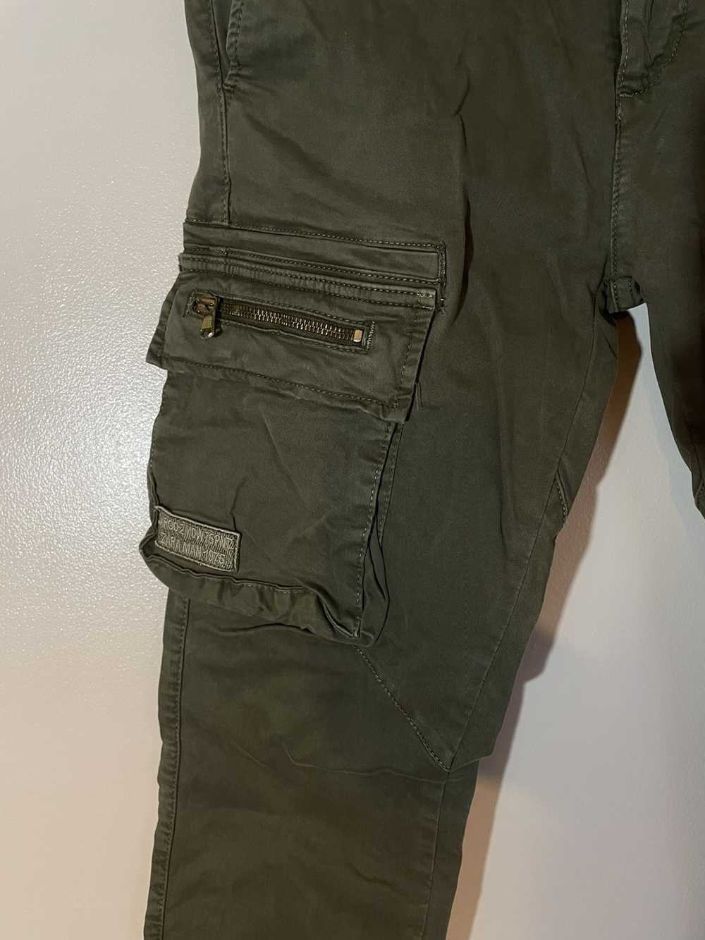 Streetwear × Zara Stretch Military cargo Zara pan… - image 3