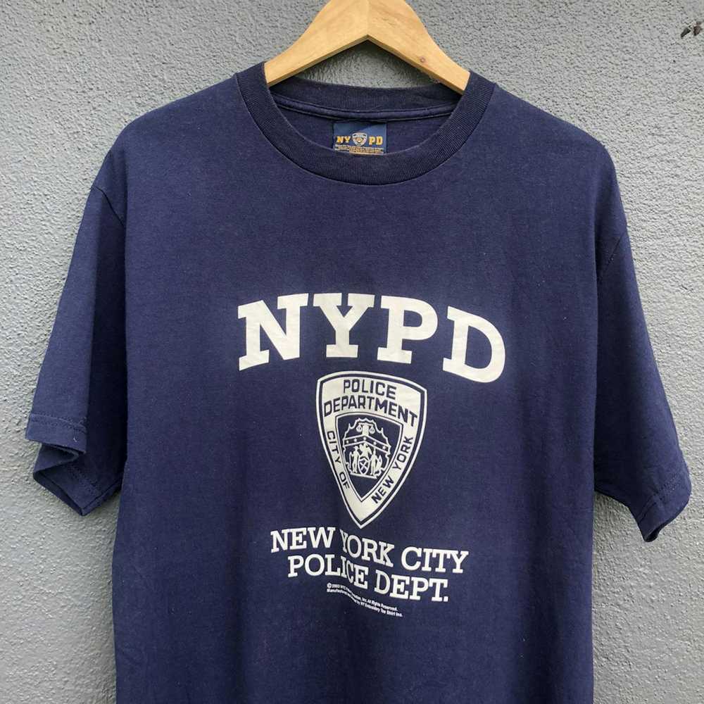 Police × Streetwear × Vintage Vintage y2k NYPD Po… - image 3