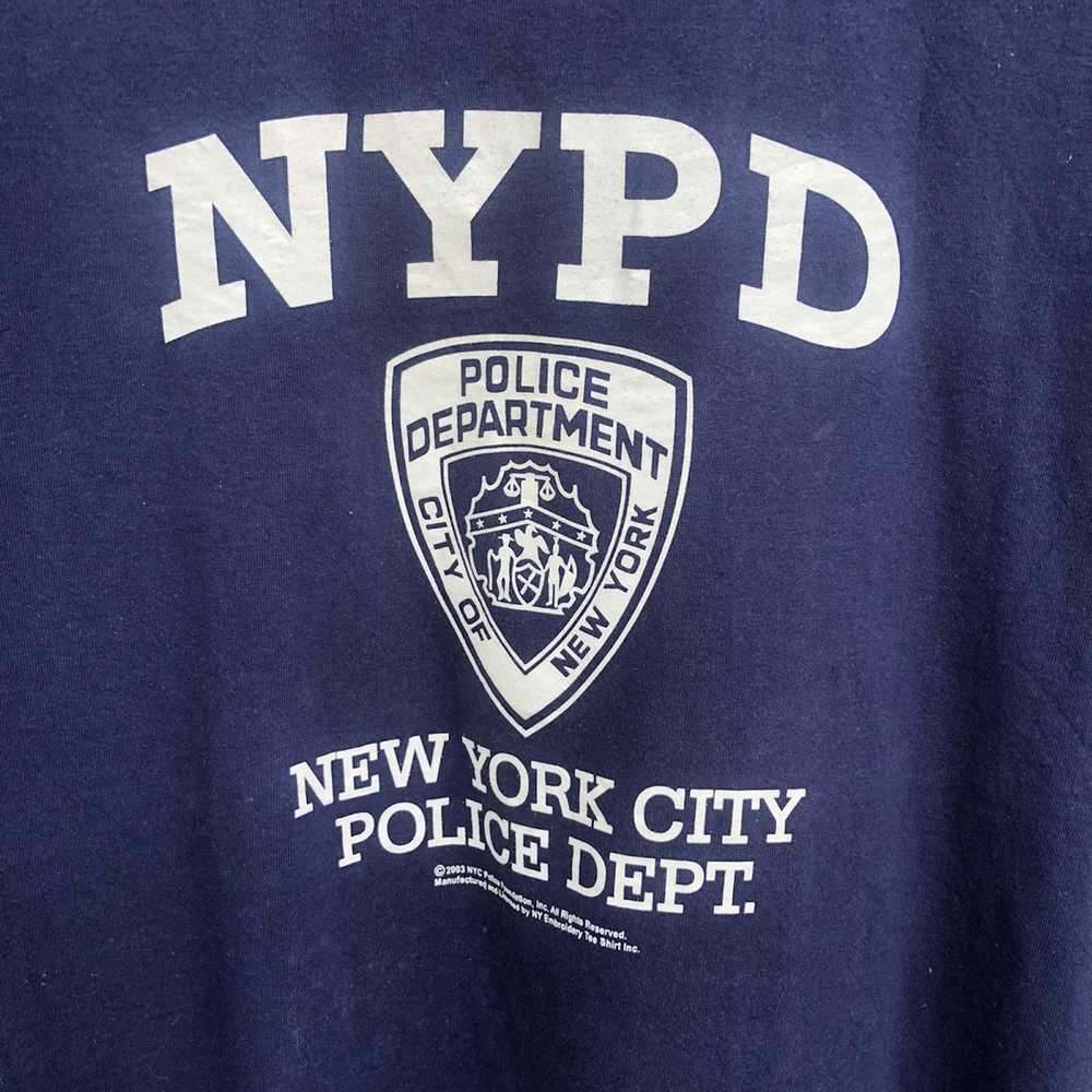 Police × Streetwear × Vintage Vintage y2k NYPD Po… - image 7