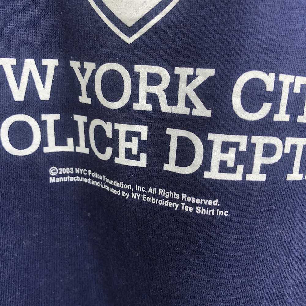 Police × Streetwear × Vintage Vintage y2k NYPD Po… - image 8