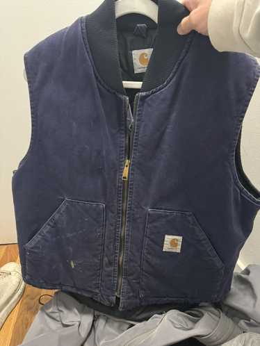 Carhartt 1993 CARHARTT DUCK CANVAS VEST QUILT LIN… - image 1