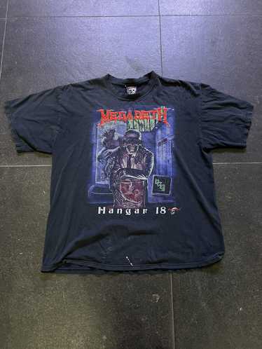 Megadeth × Vintage MEGADETH “HANGAR 18” tee
