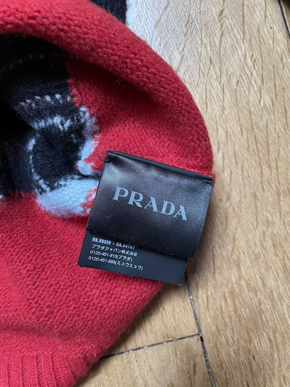 Prada Prada FW18 Flame Cashmere & Wool Knit - image 4