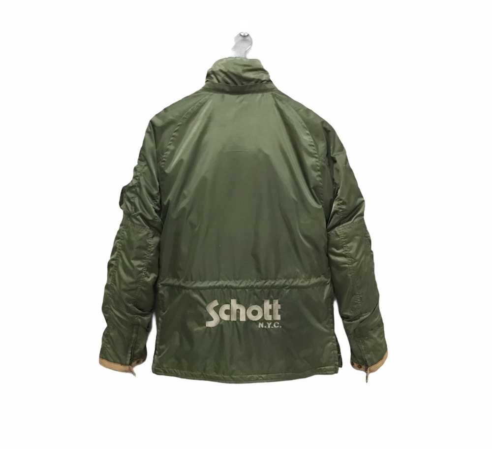 Schott × Vintage Schott padding parka jacket - image 4