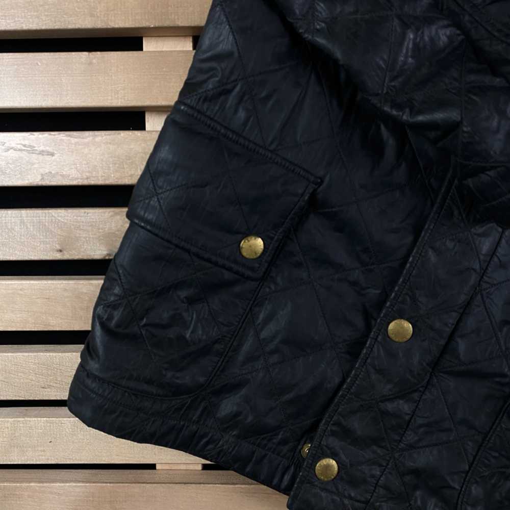 Barbour × Luxury Mens Quilted Jacket Barbour Gras… - image 3