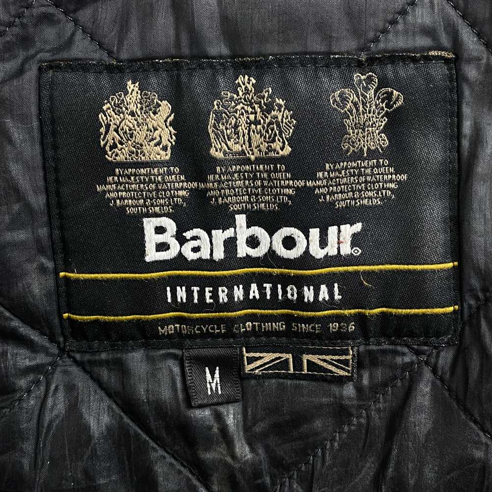Barbour × Luxury Mens Quilted Jacket Barbour Gras… - image 7