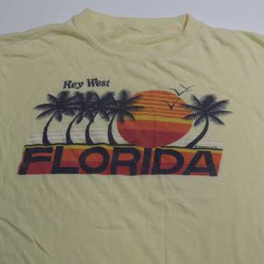 Key West Florida T Shirt Single Stitch Large 44 All Sport Events