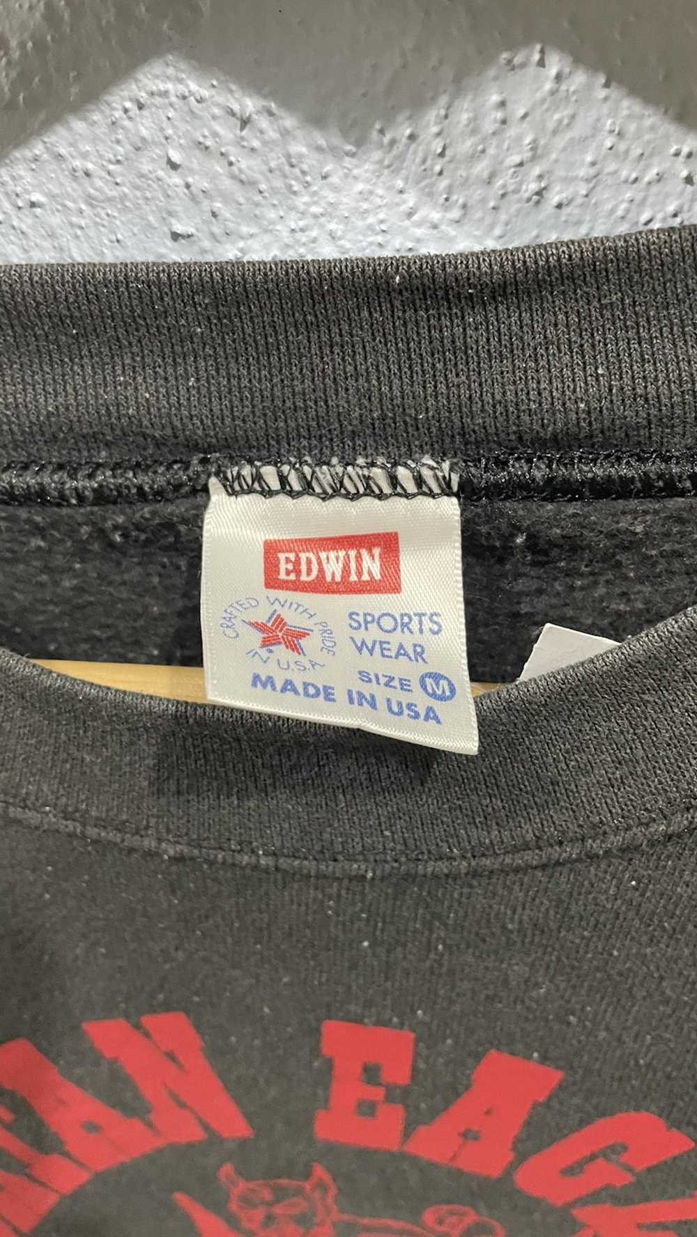 Edwin × Vintage Vintage sweatshirt edwin satan ea… - image 3