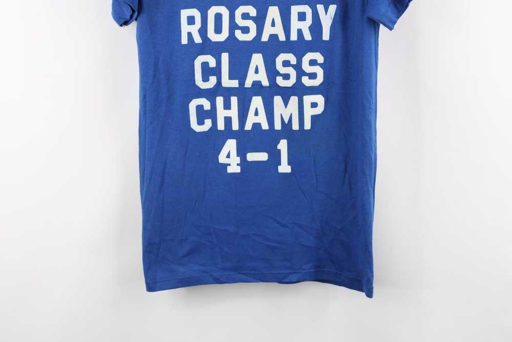 Vintage Vintage 70s Out Holy Rosary Class Champ T… - image 3