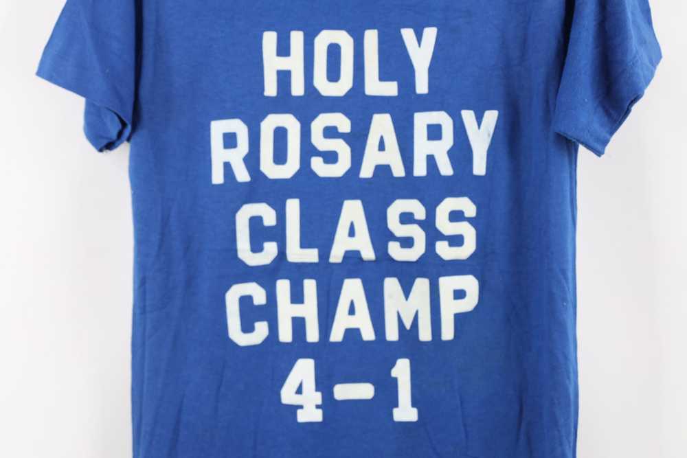 Vintage Vintage 70s Out Holy Rosary Class Champ T… - image 4