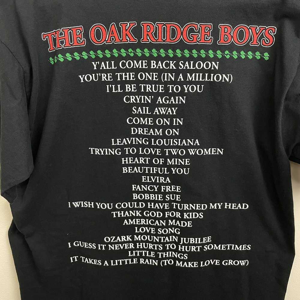 Fruit Of The Loom Vintage 1996 Oak Ridge Boys Tou… - image 6