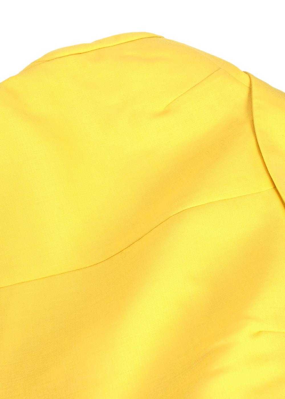 Managed by hewi Jil Sander Yellow Oversized Wool … - image 6