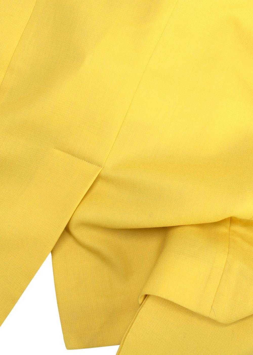 Managed by hewi Jil Sander Yellow Oversized Wool … - image 8