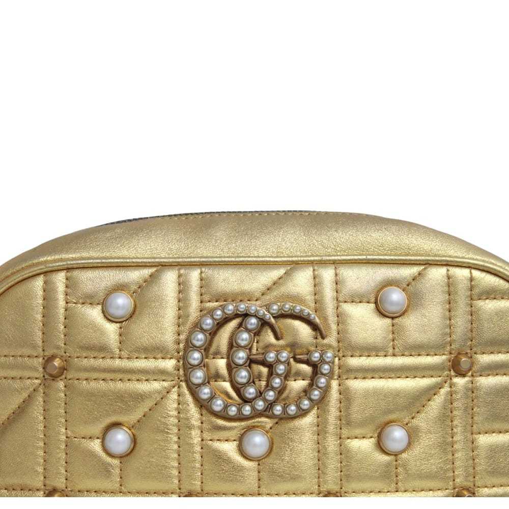 Gucci Pearly Gg Marmont leather crossbody bag - image 7