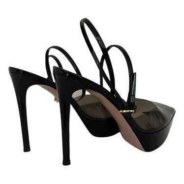 Gianvito Rossi Plexi leather heels - image 1