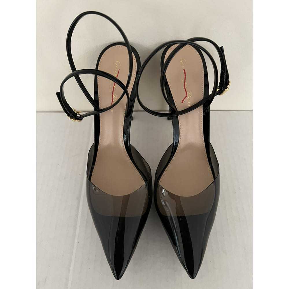 Gianvito Rossi Plexi leather heels - image 8