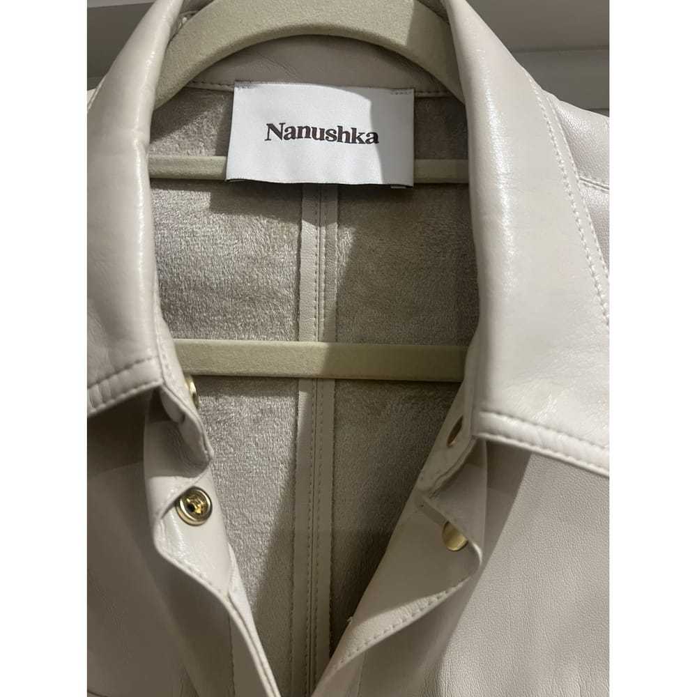 Nanushka Vegan leather shirt - image 4