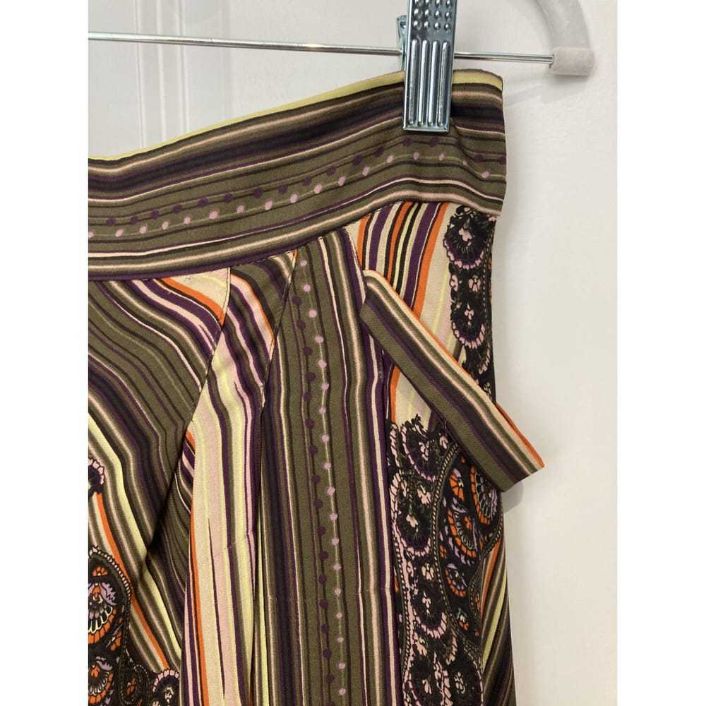 Kenzo Silk mid-length skirt - image 4