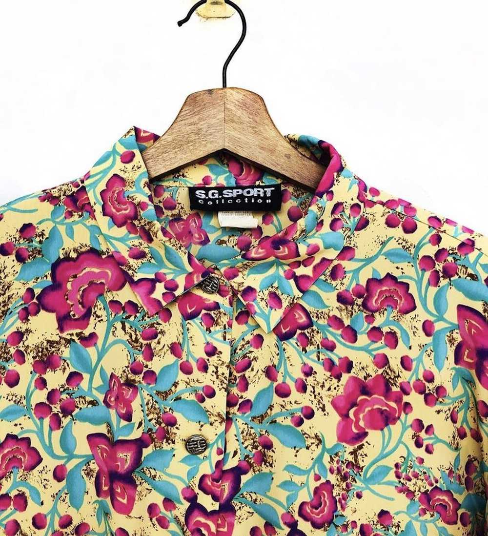 Art × Hawaiian Shirt × Japanese Brand Made in USA… - image 3
