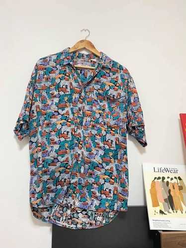 Art × Hawaiian Shirt × Japanese Brand Tom tailor … - image 1