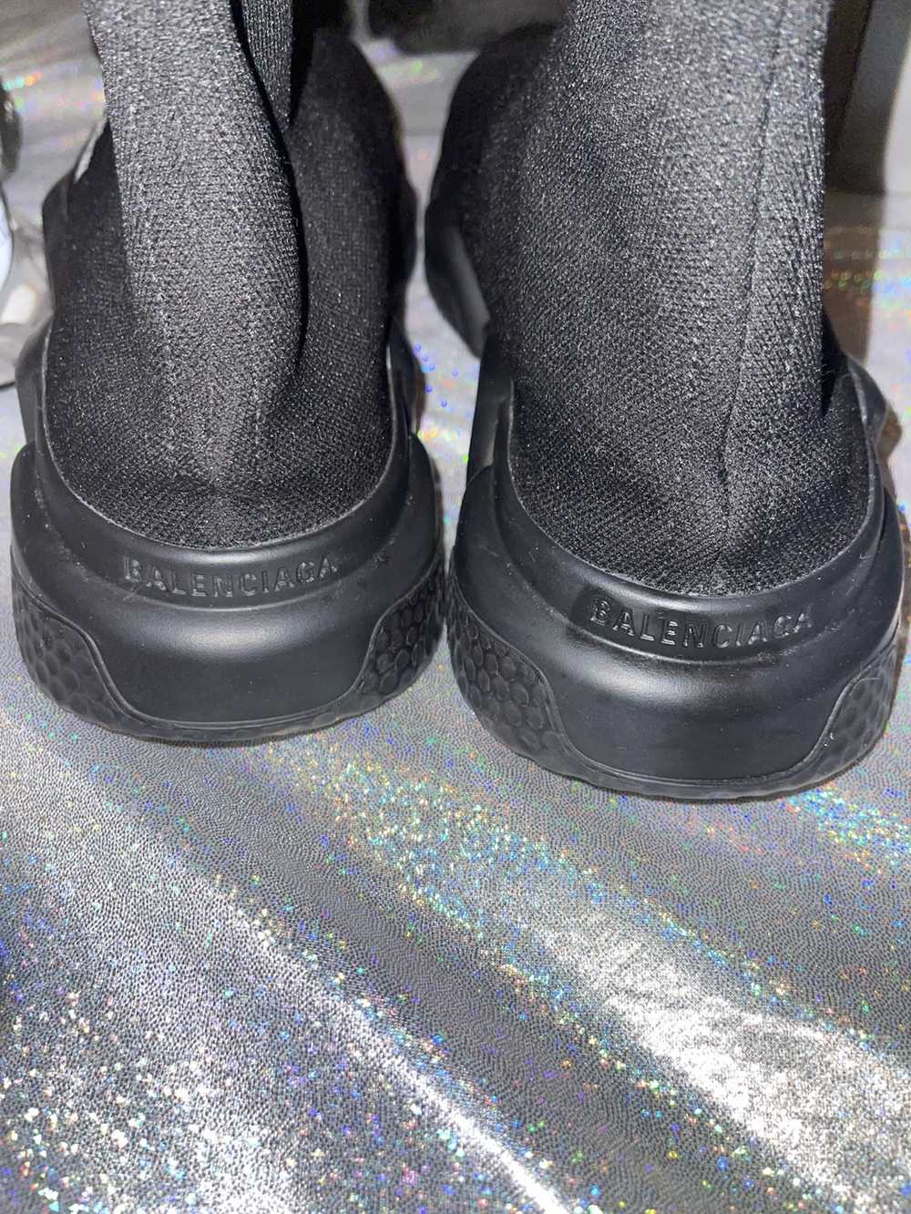 Balenciaga Balenciaga Black Speed Sneakers - image 12