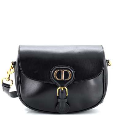 Christian Dior Leather Bobby Frame Bag Shoulder Black Women's Auction