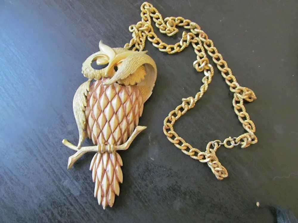 RAZZA Large Owl necklace - image 2